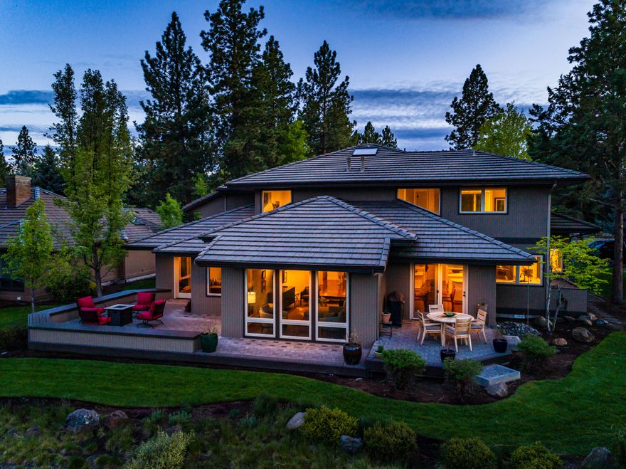 Newly renovated immaculate home in desirable Broken Top. This extraordinary home features 4,460 square feet of modern luxury and comfort. You will be amazed by the bright kitchen with new quartz countertops, custom cabinetry, stainless appliances, spacious island and pantry. Freshly painted interior with new energy efficient recessed lighting throughout. Exquisite vaulted wood ceilings in great room and formal dining room/bar with open integration for entertaining. Impressive master suite and mid-century modern designed office also on the main level. Second level offers soaring ceilings, 2 generously sized bedrooms with their own full baths, a spacious loft area with endless possibilities. An abundance of natural light permeates the homes interior making every space feel light, bright, and open. 3 car garage with workshop and additional storage. Enjoy all that Central Oregon has to offer just moments away from your new home in Bend.