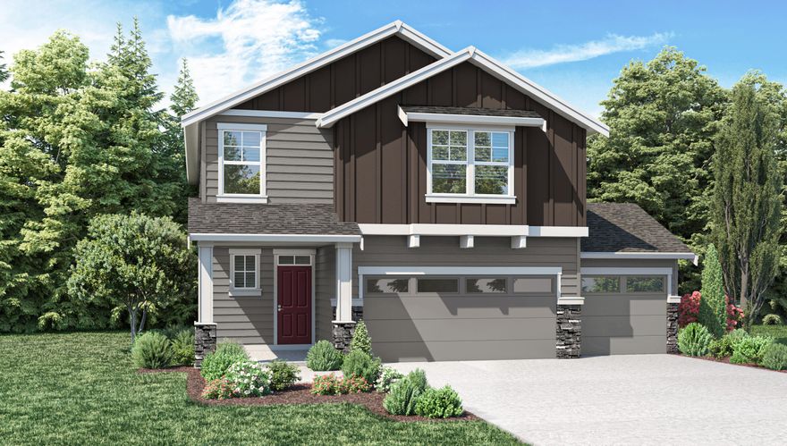 Taking offers until Sat March 19th @ 2pm. 
Stone Creek Phase 7 now selling!  Fantastic location near Silver Rail Elementary, Stone Creek Park and minutes to the Old Mill District.  The Cambridge has 4 bdrm, 2.5 ba, dining room, huge bonus & 3 car garage!!   Open concept living w/beautiful finishes throughout including quartz countertops, stainless steel appliances with gas stove, large island, step in pantry, fireplace and  master suite with walk in closet.  Smart Home features and New Home Warranty  $6,000 closing costs paid with use of Builder's Lender.  Fenced with front yard landscaping and irrigation.  All selections pre-determined by builder.  Exterior rendering and photos are representational of elevation style, not colors, finishes or masonry.  HOA $275/Quarter. Est 6/15 completion. $6,000 Earnest Money. 97 south L on Reed Mkt, R on 3rd  L on Brosterhaus L on  Brentwood L on Stone Creek R on Byron to Lapis.  Model home to view finishes located at 61408 SE Colima.  Appt preferre