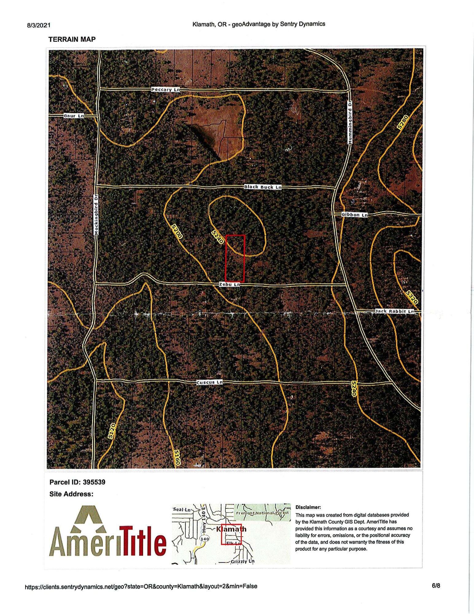 Klamath Falls Forest Estates Hwy 66 Unit Plat 4 - Land