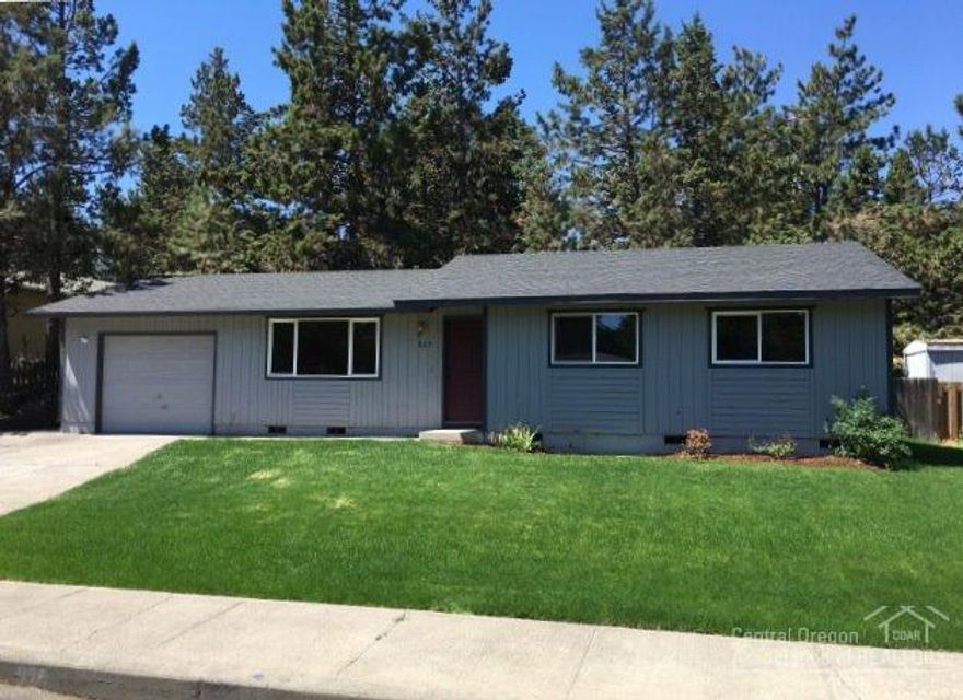 This great little starter or investment property! This single level ranch features 3 beds/1 bath, updated interior includes appliances, tile counters/flooring, fixtures, newer roof, new front landscaping and sprinklers, deck off dining area, fenced backyard, large lot with mature landscaping, & oversized storage shed. Conveniently located and move-in ready! Seller is a Licensed Realtor in the State of Oregon.