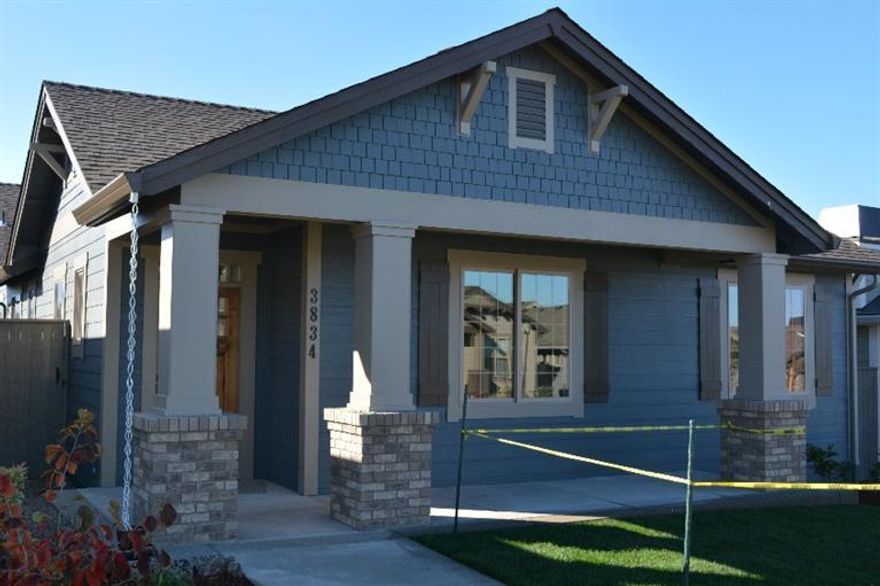Presold under construction. craftsman style cottage home in Summerfield. Greystone floorplan . Smaller, easy maintenance yard with courtyard patio. Very energy efficient green building. Earth Advantage Platinum certified.