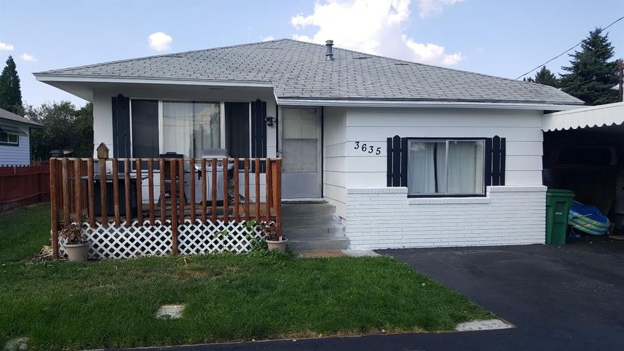 Here is a great home for you to start your family in or as a good rental property. It has 3 bedrooms and 1 bath. It is centrally located close to shopping and not far from the college. All the appliances stay with the property including the washer and dryer. The house has been recently painted inside and out. Back yard is fully fenced for privacy, has a dog run area and in ground sprinklers as well. There is a carport and extra parking too.