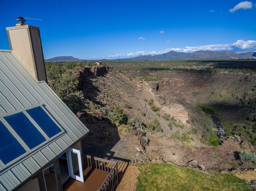 Irreplaceable private ownership acreage in a national park type setting.Located on the Crooked River Canyon, with views of Smith Rocks& river. Watch the sunsets on the majestic rock formations & canyon walls. Listen to the river rapids & hike down to your own river frontage 400 feet away. Come see where the sky meets the canyon, at the entry of CRR. There are limited number of properties with these stunning Crooked River & Canyon views. Hike or climb the world class Smith Rocks just 15 minutes away.