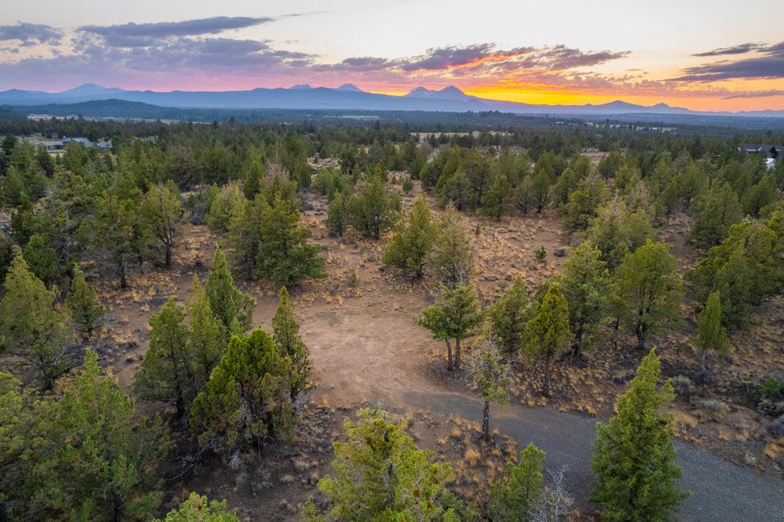 Don't miss this rare opportunity to own a premier lot in Pacific Cascade Heights, an enclave of 14 ten-acre private homesites on Bend's west side. This nearly 10 acre parcel, sitting high on a ridge, offers varied topography with thousand year old rock outcroppings, old growth junipers and ponderosas, and some of the best Cascade Mountain views in all of Bend. Each parcel offers privacy & flexibility in home design and construction. This spectacular location places you minutes from both Tumalo State Park & Riley Ranch Reserve, and is only a short drive to one of America's most vibrant mountain towns.