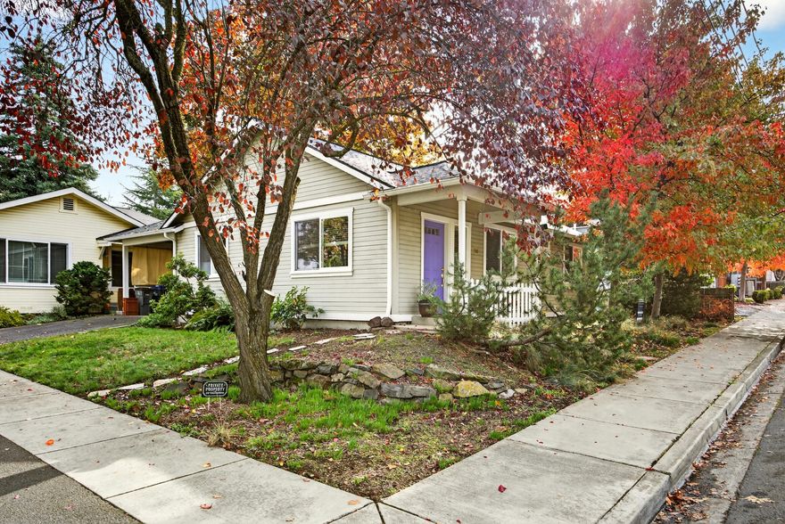 Comfortable living in this single level, stand-alone cottage style home. Built in 2002, this cozy, well designed floor plan has two bedrooms and two bathrooms, with just over 1000 SF. Kitchen opens to the dining area and there is exterior access to the carport and private back yard garden patio. Laminate wood flooring throughout the main living areas. Convenient location towards the east end of Ashland, yet within close proximity to shopping, schools and most city services. The Park Place Condominiums is a quaint complex of only 10 units, 4 stand-alone and two triplexes. HOA dues of $235 per/mo cover the lovely, landscaped grounds, water and sewer costs. Turn-key, move in ready, and await the next owner to enjoy!