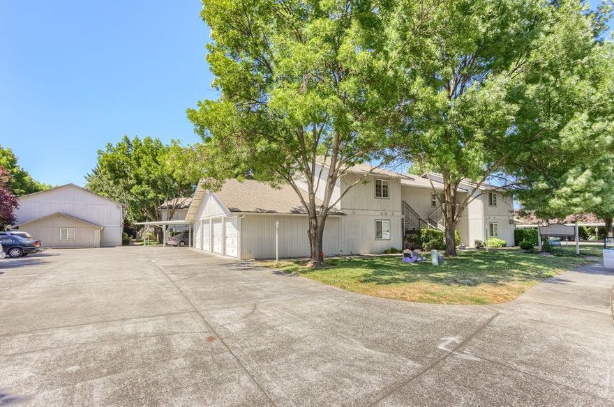 Investors, this is a great opportunity to purchase a well managed 1994 built 30-unit apartment complex on 1.26-acres. Each apartment is 2 bedrooms, 1 bath with laundry hookups and either a patio or deck. There are 12-garages, 18 carports and 15 open parking spaces. Most units have an additional storage closet included. Fabulous rental history. The apartments are divided into 4 and 8 plex buildings. Owner currently pays tenants garbage, recycle, sewer & landscape maintenance. There is a laundry room with hookups for coin operated 4-washers and dryers; currently there is only one washer/dryer installed. The property has exterior security cameras installed.