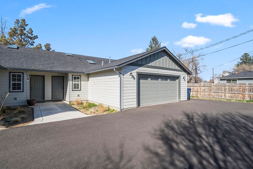 Open house Saturday 4/10 from 11-1pm.

Immaculate single story duplex in the heart of Redmond! Each of the turn-key units offer a beautiful open floor plan with 3 bedroom 2 bath, separate laundry rooms and two car garages on both sides. Upon entering, you are greeted by the spacious great-room featuring stainless steel appliances, solid surface counter tops and vaulted ceilings with sky lights. Built with accessibility in mind, no steps throughout the property, large hallways & doorways.  Equipped with natural gas heat and AC. Enjoy the private fenced yard with patio. Market rents are $2,000 per side. Proforma is 5.75% cap rate.