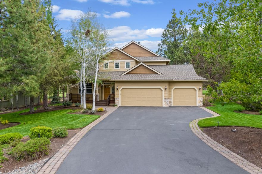 Enjoy the desirable lifestyle of Awbrey Glen, located on the 2nd fairway, you will love the dawn of each new season. This beautiful, 2 story home has been reinvented with an exquisite remodel and design. Boasting with Consentino solid, quartz counters, all new kitchen package, new flooring includes luxury, vinyl planks, new carpet, new bathrooms. Throughout you will find present day lighting fixtures w/ LED lights. You won't want to miss this one, other features include a brand new fireplace, butler pantry/bar with fridge and more. Spacious back deck with hot tub, you can relax and enjoy the peaceful tranquility & sounds of the backyard water feature. This is a 2900 SF home with 3 bedrooms/ 2.5 bathrooms, den w/FP, bonus room, formal dining area, breakfast nook, great room, laundry room, 3 car garage and a large, level driveway.