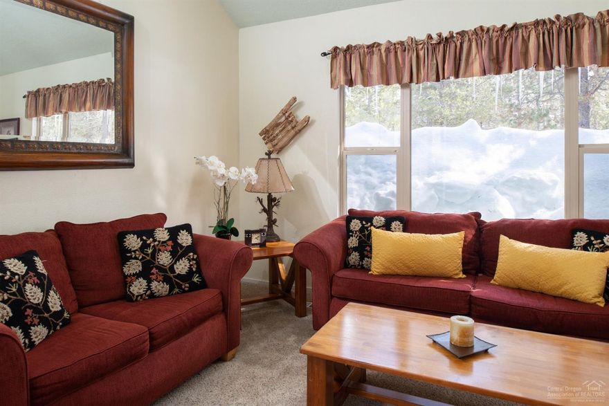 Conveniently located on the south end of Sunriver. Single level floor plan offering a great layout for all types of use. Large open kitchen with center island and eating bar that can easily accommodate a crowd! Many built in cabinets for storage. Off the dining area you have easy access to the outdoor wrap around deck with hot tub! Nice common space to the back to enjoy the outdoors! Enjoy the separated bonus room that offers that extra area for watching the big screen, playing a round of pool, foosball and can serve as a 5th sleeping area. Easily a vacation rental or a primary home. SHARC Paid! This is a must-see property!