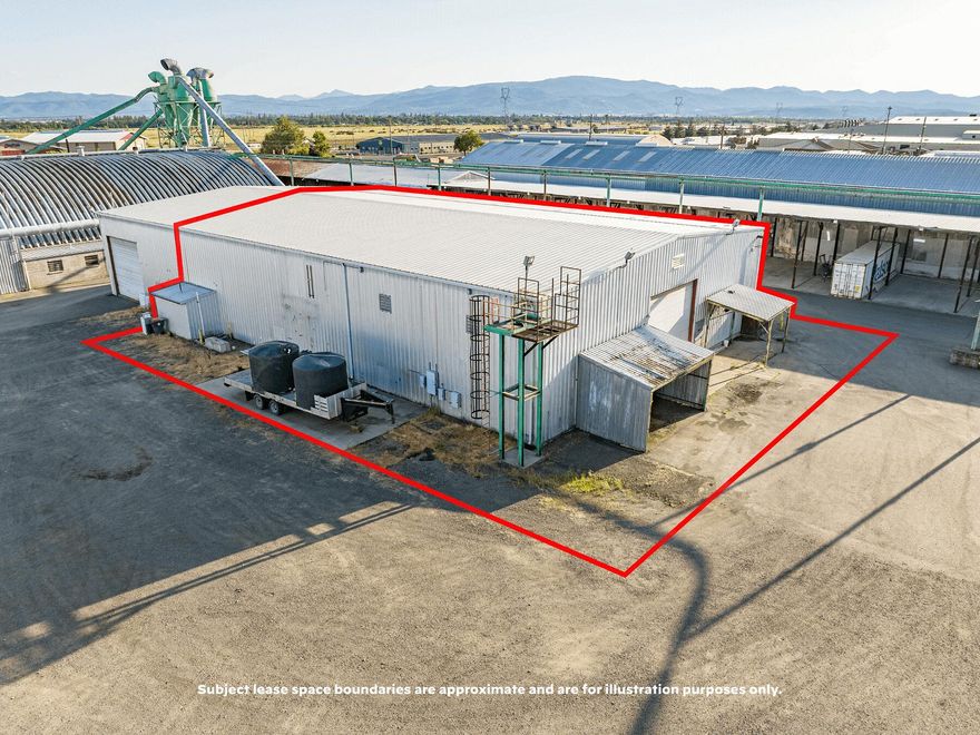 Exclusively presented for lease: 1385 Antelope Road, Space C2 - a flexible ±8,600 SF warehouse + 3,000 SF mezzanine within an industrial complex centrally located in White City, Oregon. Featuring a large clear-span steel-frame warehouse (21' max clear height) with extensive framed interior improvements, Space ''C2'' could serve a wide variety of prospective users. The in-place infrastructure is significant, with 1,200 amps of 3-phase 480v power, 8'' concrete slab throughout, fully sprinkled, gas heat, and well-built framed offices, storage, receiving/distribution rooms throughout. The mezzanine space expands the total area to nearly 11,600 SF. Access is easy, with a large 14' x 18' powered overhead door. Prospective users should note that there is an adjacent 42,000 SF warehouse available within the same industrial complex, as well as several on-site 20x40 storage bays available in combination with a warehouse. Contact brokers for more info!