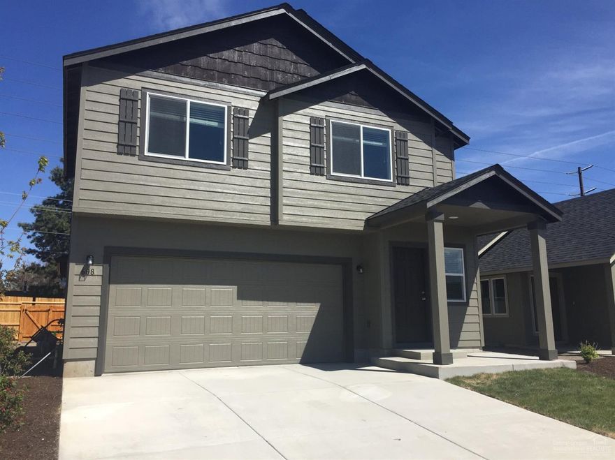 Our Darrington floor plan offers a vaulted great room with kitchen breakfast bar. The sliding door off of the dining room steps onto an enormous covered patio with recessed lighting. Upstairs, three bedrooms and two full baths complete this beautiful home! Stop by our model today! Pettigrew community park sits just one block away. Est completion Dec 2017. *Interior finishes can be chosen