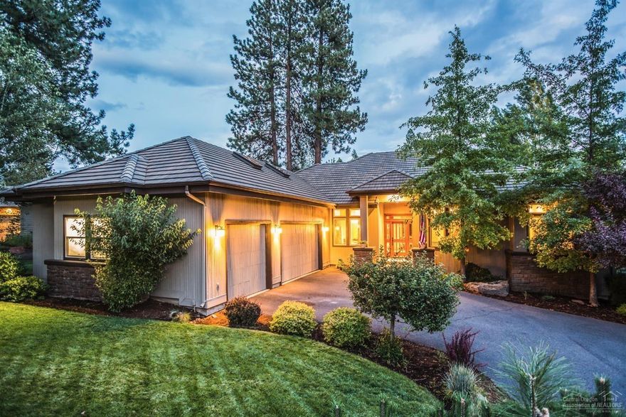 Livable Luxury in Bend's premier gated golf community of Broken Top! Lots of windows bring light and landscape into this wonderful home with formal living and dining rooms as well as a family room and casual dining off the kitchen. Thoughtfully laid out with spacious master suite, office/den or 4th bedroom on one side of the home and guest rooms with Jack & Jill bathroom and bonus room above 3 car garage on the other. All the fine finishes you'd expect. Large tree lined yard backs to common space.