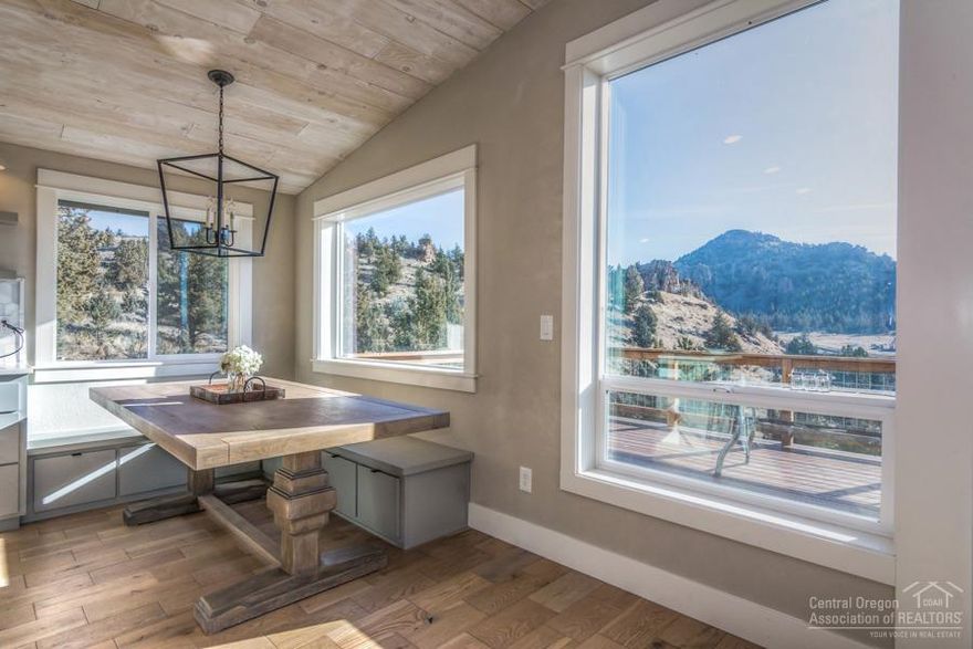 Breathtaking views await you at this gorgeous property close to town! 4 bedrooms, 3 bathrooms 1808 sq ft on nearly half an acre. Sip your coffee while taking in the sunrise over Barnes Butte. Whole house renovation in 2018 including completely new kitchen: Quartz counters, marble back splash, SS appliances, and deep basin motion sensor sink. Master has double closets, en-suite bathroom with tiled floor and shower, marble topped vanity. Lower level has fourth bedroom, full bath, utility room, second living space and a private deck.