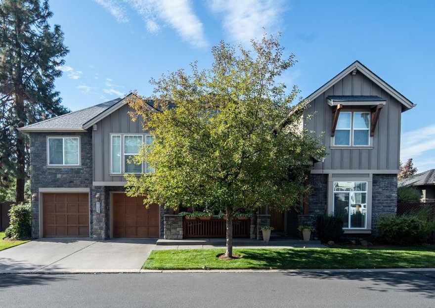 This home is an absolute gem in the heart of Bend. 4 bedroom, 3 bath, with large bonus and fantastic backyard on a corner lot is just minutes to the river trail, Old Mill District and Downtown. Open your window at night to hear the soothing sound of the Deschutes river in the distance. The very desirable neighborhood of River Canyon Estate also features a community pool and clubhouse. This home is meticulously cared for and it shows.