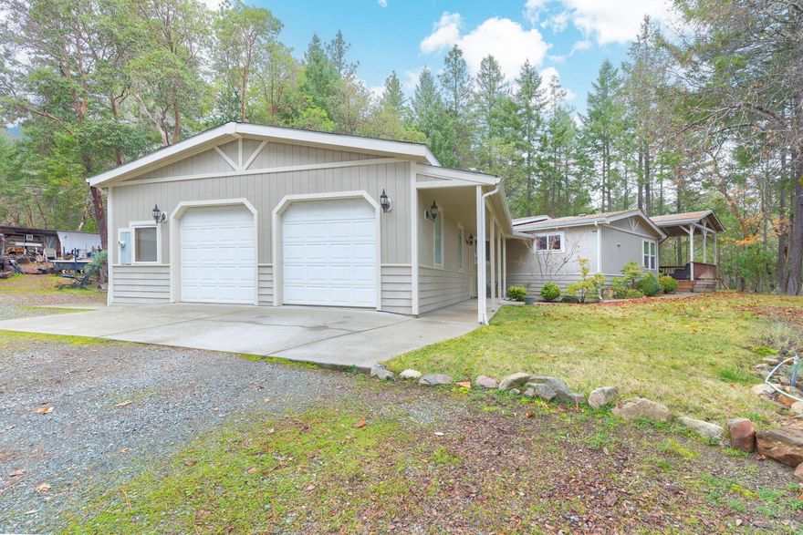 252 Glenlyn Drive, Williams OR**

Discover peaceful country living on this beautiful 5.00-acre property in the heart of Williams Valley. This well-maintained 3 bedroom, 2 bathroom, 2,093 sq ft home offers a spacious single-level layout designed for comfort, functionality, and privacy.

Inside, you'll find a generous living area filled with natural light, an open kitchen with ample storage, and a dining space that flows easily for everyday living or entertaining. The primary suite features an ensuite bath and walk-in closet, while the additional bedrooms are thoughtfully situated on the opposite side of the home for added separation.

Enjoy the versatility of fully usable, mostly level acreage, ideal for gardening, animals, outdoor projects, or creating your own rural retreat. The property provides plenty of space for RV parking, equipment, and future outbuildings, giving buyers room to grow. 
Buyer to Verify Possible Loan assumption- Verification of Terms and Qualifications.