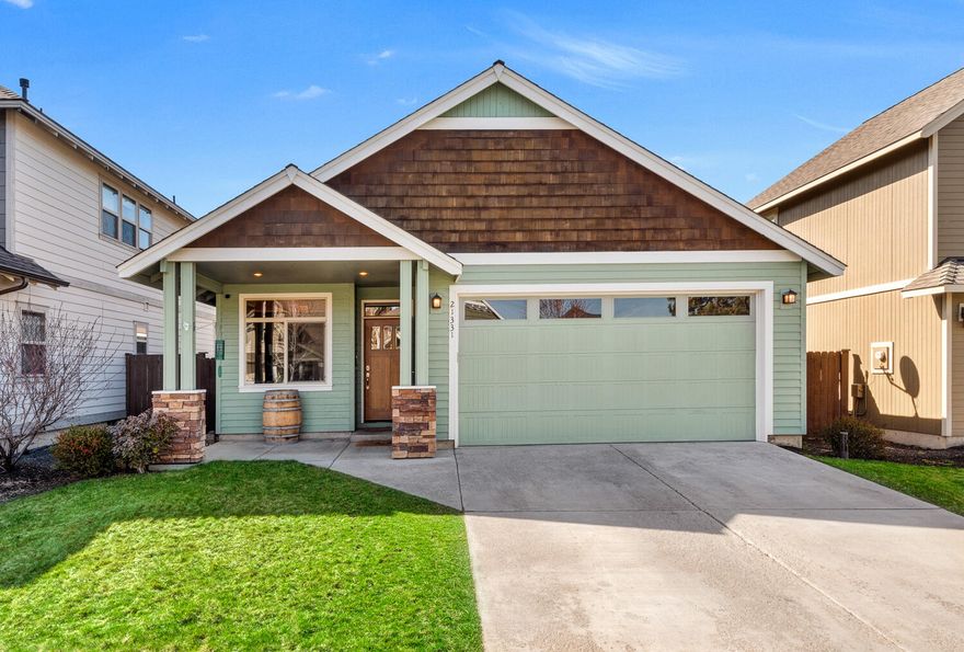 This property offers a bright, open layout w/3 bedrms + office & 2 baths. Beautifully updated interior w/modern amenities & tasteful finishes. The kitchen underwent a transformative makeover w/new cabinet doors, granite counters & backsplash, along w/new  fixtures & appliances  including dishwasher, microwave & sink. LVP floors installed & carpet replaced.  The landscaped backyard features a patio w/hot tub, retaining wall w/garden beds, custom-built trellises & raised planters.  Newly painted home exterior & fence. Heavy-duty metal security screen doors are featured on both front/back doors. Additional updates include: new HVAC, water heater, new toilets & replacement of all window screens. The garage boasts multiple overhead storage racks. Desirable neighborhood w/pool & front yard maintenance included in the HOA. The nearby park offers recreational amenities such as dog parks & pickleball courts. Close proximity to Pine Nursery, w/easy access to outdoor activities. Must see!