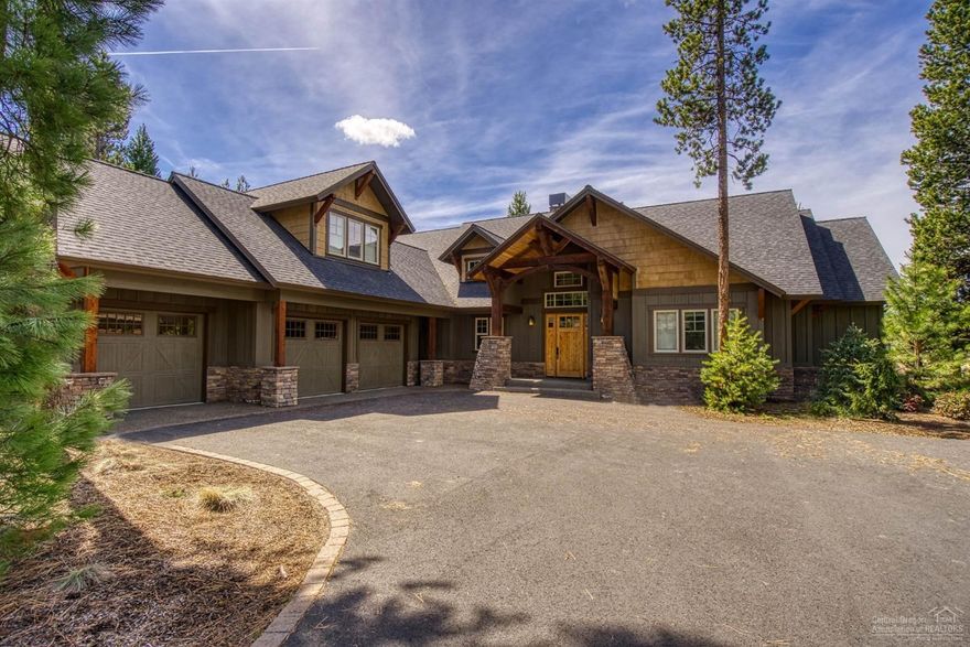 Gorgeous mountain view and backs up to the golf course. This stunning custom Caldera Springs home is the perfect home for gathering family and friends. Top-quality finishes throughout, this 4 bedroom 4 bath, open floor plan offers a vaulted great room, gourmet kitchen, bonus room, hardwood floors, stone fireplace, open staircase a fabulous bonus room/guest quarters over the 3 car garage. Enjoy an abundance of recreational amenities including, the Quarry Pool and Fitness Center, acres of lakes for fishing, canoeing and kayaking, and miles of trails.