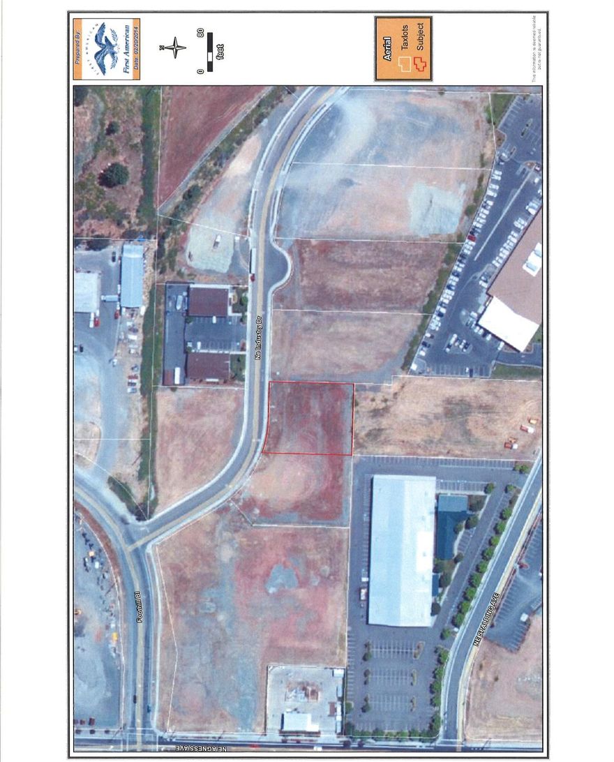 Level .59 acre lot in the Spalding Industrial Park in East Grants Pass. Everything is in and ready for development in this growing location with great I-5 and 24 hr. Dutch Bros. access.