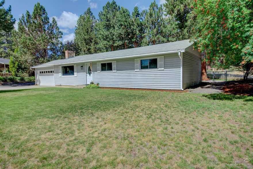 Make yourself at home in this centrally located, recently updated home very near the Larkspur Trail in Aero Acres. A spacious .25 acres with 3 bedrooms and 2 Bathrooms in a single story. This home is surrounded by large established neighborhood trees and is located on a cul-de-sac with room for all your toys to enjoy the Central Oregon lifestyle. Entertain in your large backyard, build a shop, or start a garden. This place is ready and has room for you add your own style. Welcome To Your New Home.