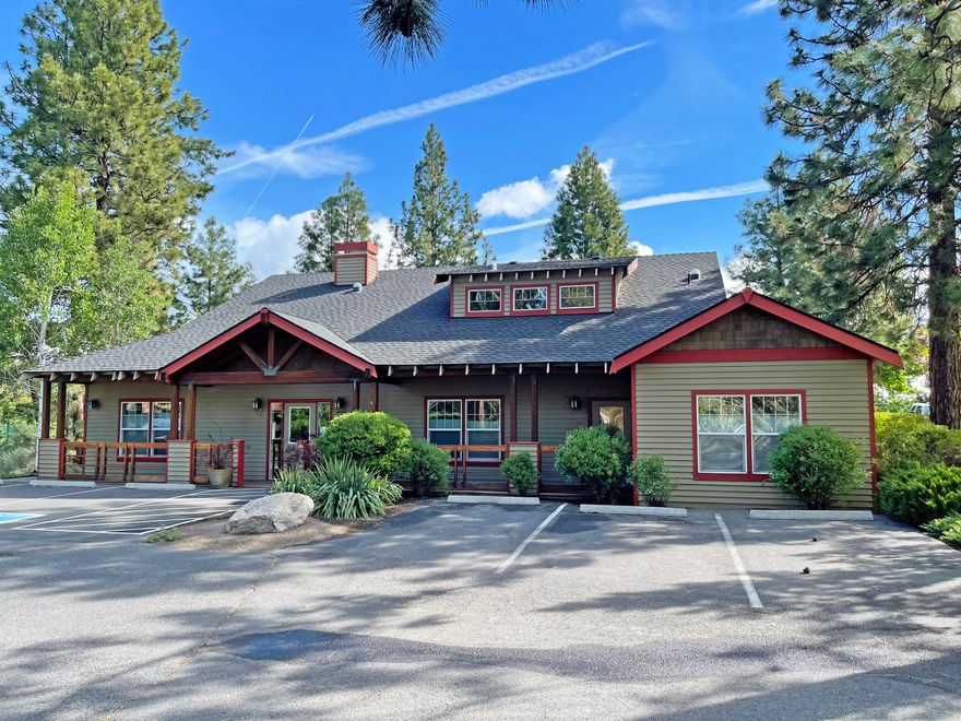 2,984 +/- SF single story office building in SW Bend. Excellent condition and ready for a new Owner/User. Zoned Mixed Use Urban (MU). All UIC and Drywells have been Registered and Rule Authorized as of 2022. 

• Originally constructed in 1998
• Single story office building of 2,984 +/- RSF on a 0.37-acre lot
• 5 access points to building
• 15 parking stalls (12 on property & 3 shared with City of Bend on separate tax lot)
• Large primary entryway
• 1 breakroom
• 1 full bath with shower and 2 half-baths
• 1 large conference room
• Two separate storage areas for file cabinets
• 6 private offices
• Full HVAC with separate heating and cooling zones for each office
• All offices are fully sound-proofed