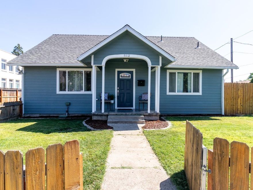 Nearly completely remodeled from ground up - Over $100,000 worth of recent upgrades (Per Seller) A must tour! 3 bedrooms plus 2 full bathrooms. Located in the heart of Medford close to schools, shopping, parks, and town. Newer roof, furnace & ducting, hot water heater, windows, flooring, siding, lighting, custom cabinets(soft close drawers) with granite counter tops, beautiful back splash in kitchen. All doors have upgraded Schlage hardware. Entire upstairs is the master with his/her walk-in closets and double headed shower. Both bathrooms have custom tile work. Newer asphalt driveway. Fenced & landscaped yard. 1 car detached garage w/opener & extra weight room/craft room connected to garage. Don't let this one pass you by!