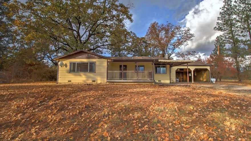 Extremely Rare Location & Property * Single Level Well-Built Home * Newly Built, Huge Detached 1300 Sq. Ft. Shop w/Upgrades Galore * Flat Land Perfect for Animals * Excellent Well (Per Seller) * Breathtaking Views from this Absolutely Incredible Property! Located just minutes from town, w/breathtaking views of a huge pond, Mt. Ashland & both Table Rocks. Fully insulated 26x50 (1300 sq. ft.) detached shop w/indoor RV parking garage, 110 & 220 electric, multiple plug-in options, hot water heater & half-bath. The home boasts vaulted ceilings and real hardwood floors with electric + oil heat for cost efficiency. Some updates in the home - Some kitchen updates & a newer electrical panel & newer vinyl windows. Top this all off with an excellent well (per Seller), 2-car attached garage with storage loft and wood shed & much more. This home and property have so much to offerPlease tour