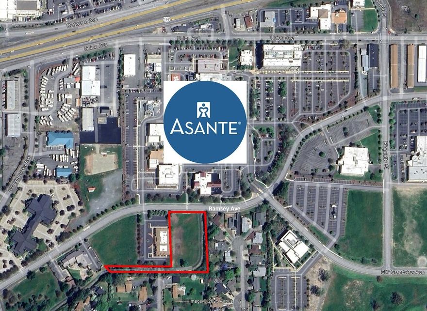 A ~1.96 acre parcel across from the Three Rivers Medical Center with Medical Overlay.  The parcel is subject to canal and pedestrian/bike path easements along the south and east sides of the lot, providing a developable building envelope of ~1+ acre (call Listing Broker for complete map and easement descriptions).  Priced well below the Assessor's market value of $996,180, this provides an excellent opportunity for development into a medical related use.