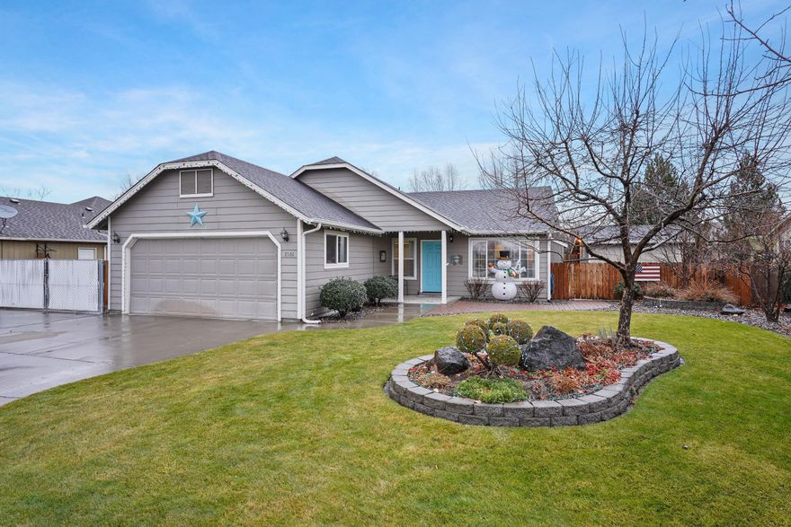 Beautifully updated single level home!  The open floor plan features a spacious great room, formal dining area/flex room, 3 bedrooms & 2 full baths. The remodeled kitchen boasts granite countertops & stainless appliances, plus an island/breakfast bar, and the dream pantry! Master suite includes dual sinks in the master bath & a walk-in closet. New quartz counters in the master bath, granite counters in the guest bath, and a walk-in closet in one of the guest bedrooms! Additional features include vaulted ceilings, A/C, stylish shiplap accents, new laminate wood flooring, and a little hidden storage cubby above the fireplace! Situated on 0.19 acres, fully fenced & landscaped, with an attached 2car garage and lots of driveway space for parking. The backyard has it all, with a covered deck, firepit area, garden beds, 2 sheds, AND space for an RV. Great location close to parks, schools, and shopping, easy access to the parkway, and access to the Dry Canyon trail is at the end of the street!