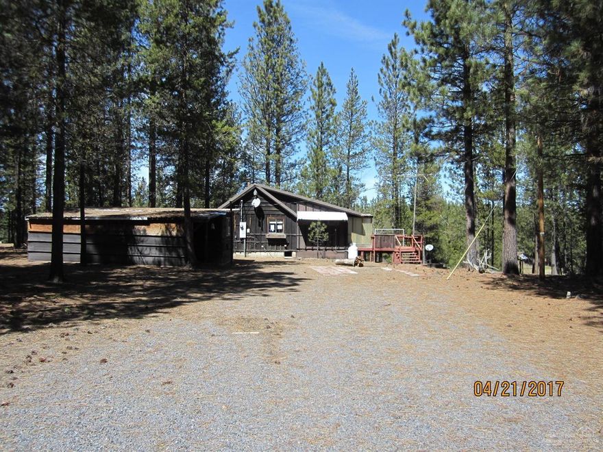 HUGE Price Reduction!!!Great Getaway! Enjoy the views of the Big Deschutes River off of Deck. Minutes away from Wickiup Reservoir for fishing, hiking, boating and hunting.