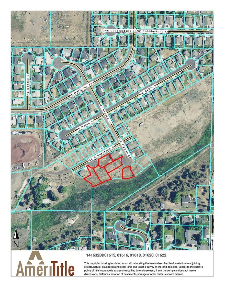Wow! What an opportunity for Investor/Builder/Developer to purchase a portfolio 5 lot package (.96/AC) 41,817/sq.ft. total in Prineville's desirable NE neighborhood of Stoneridge Terrace. All city services to lots/street. Great opportunity to Build-as-you-go with the ability to purchase at this very affordable package price and land-bank for future development. Could provide for partition of lots with potential for duplex/townhomes-Check with City for future development options. Several of the lots back up to open green-space and sloping hills, nice terrain. Very quiet/private cul-de-sac-convenient to downtown, schools and medical. Don't let this choice residential development opportunity pass you by!