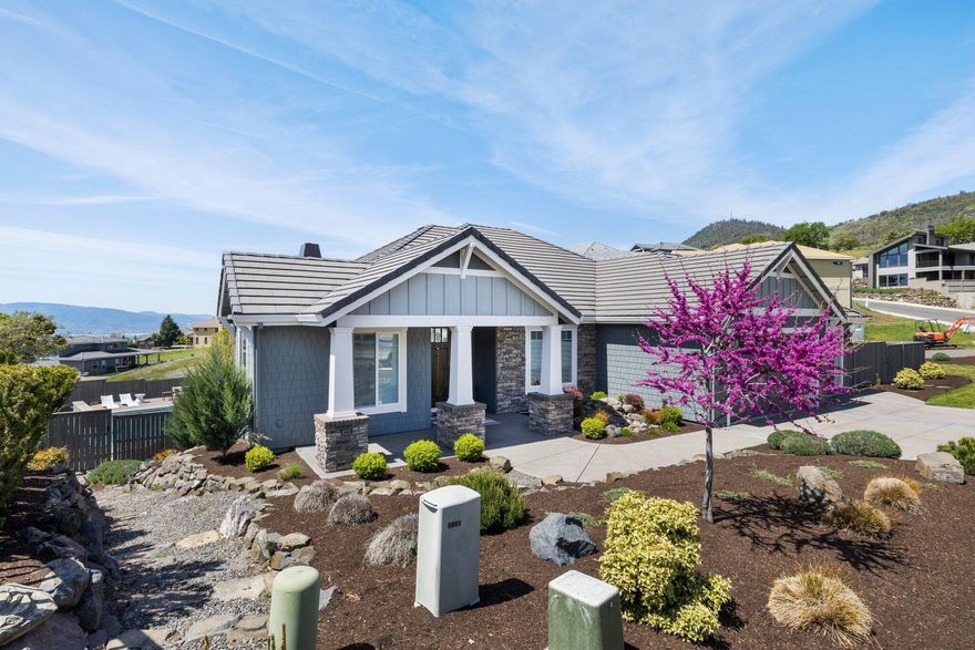 Absolutely Stunning 2018 Custom Built Mahar Home*Platinum Certified for maximum energy efficiency*Incredible Views*Spectacular inground saltwater swimming pool/spa & LED lighting +Pentair gas heat & ''Safety Cover''*Main Floor Master Suite*Highly desirable Saddle Ridge community*This upscale masterpiece showcases exceptional amenities throughout including Evolution Series Heating/Air, upgraded Jenn Air appliances, tile roof, quartz countertops w/subway tile backsplash, premium hardwood floors, barnwood accents, newer blinds, +more. Too many upgrades to list all; Gas fireplace w/built-ins, lg kitchen w/tons of upgrades, main level office & master suite. Lg main level master suite boasts towering vaulted ceilings, walk-in tile shower, oversized soaking tub & lg walk-in closet.  Downstairs you'll enjoy a large rec/game room, additional bdrms/bth, an oversized slider leading to landscaped backyard w/swimming pool. Oversized 3-car garage & close to hiking/biking trails and much, much more.