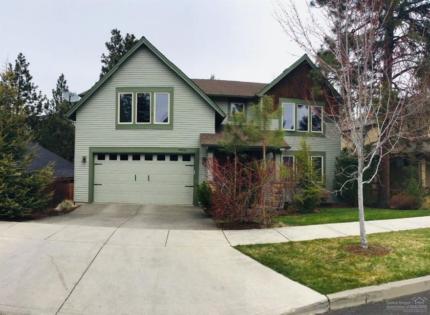 Main level has maple floors, rock faced gas fireplace with natural juniper mantle, glass enclosed office, formal dining room, living room and breakfast nook, bedroom and a half bath. Kitchen with maple cabinets, pantry, island & updated countertops. 2nd floor contains a master bedroom, full bath & dual sinks + walk in closet, 2 bedrooms, full bath, laundry room, linen closet and bonus landing. Exterior was painted in fall of 2018. Private backyard. South facing home which is great for those winter months.