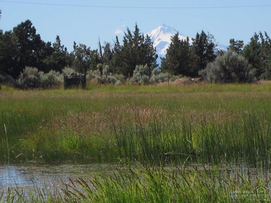 A great buildable small acreage in desirable Equestrian Meadows. Power, septic & well already in to serve a build site close to the rim. Outstanding views of Smith Rock & the Cascade Mountains overlooking the Smith Rock Valley. Flood irrigation & small pond too! A wonderful property to bring your builder and create your vision.