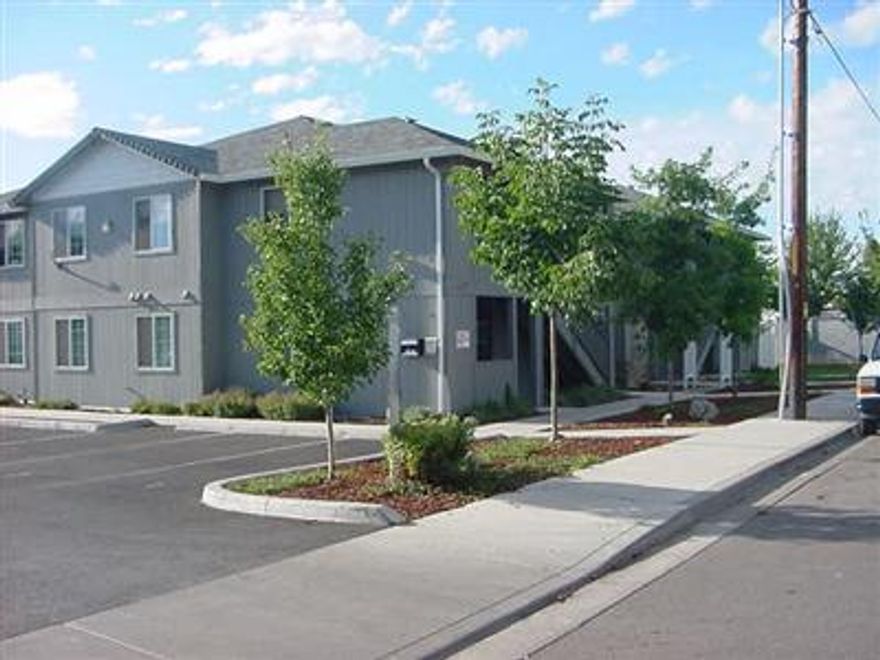 Two eight plex buildings built in 2002 and 2003 are sited on .56 acres providing 1 1/2 parking sp per unit and low maint landsc in the central core of Medford 14 units 2 bedroom, 2 bath 1 unit 2 bedroom, 1 bath 1 unit 2 bedroom, 1 bath Range oven/refrigerator are provided for each unit. All units have wash/dry hookups, outside storage closet patio or balcony. Configuration is 4 flats up and 4 flats down. Heat and air supplied by wall units. On-site manager is compensated by free rent. Owner pays water and trash. Vacancy rate of 5% reflects normal turn-over. Cap Rate 6%Refi appraisal available