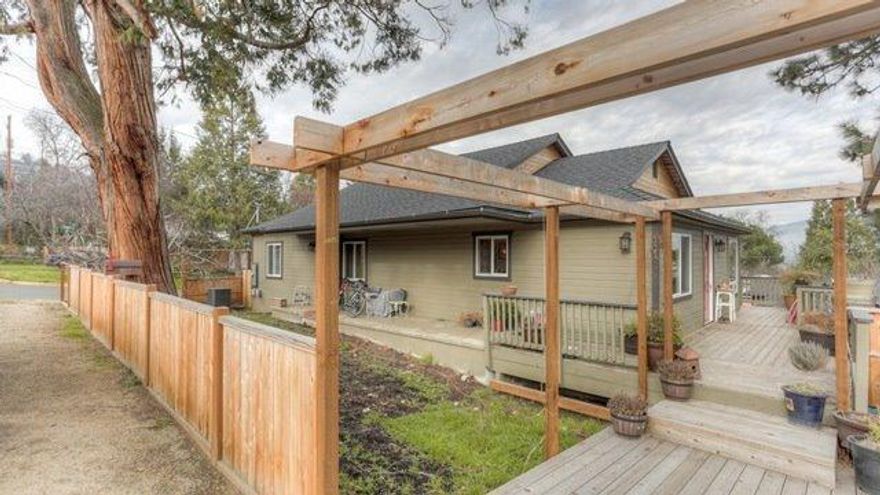 Located 3/4 mile from plaza in historic district of Ashland is a most unique multi family property! Fully fenced, private w/amazing views. Sellers took the original 1800's house & completely gutted it from top to bottom w/all the bells & whistles. This was completed in 2012/2013. The original detached garage has been turned into a beautiful 1 bd/1 bath cottage, fully furnished including fridge, mini split & its own front porch & courtyard. This was completed in 2013. The seller just completed (early 2015) a triplex unit on the back portion of the property. Each unit is a 1 bd/1 ba equipped w/fridge, mini split semi private front porch along w/common area covered bicycle rack. Property has 2 laundry areas, 2 lg storage areas, parking for everyone, well lit common areas, raised garden beds & home for chickens! This is an Ashland treasure w/a current revenue of $4550/month. Main house would conservatively rent for $1800+/month per seller. For additional info go to 111Coolidgest.com