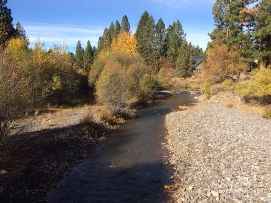 Wychus Creek frontage, the water flowing comfort sounds are the back yard of this special property. Some Cascade Mountain views, in an excellent well kept neighborhood, close to the new and contemporary downtown Sisters. Enjoy the many community events, rodeo, annual quilt show. Folk Festival and small town parades. Close to all winter sports, fishing, boating and national forest...