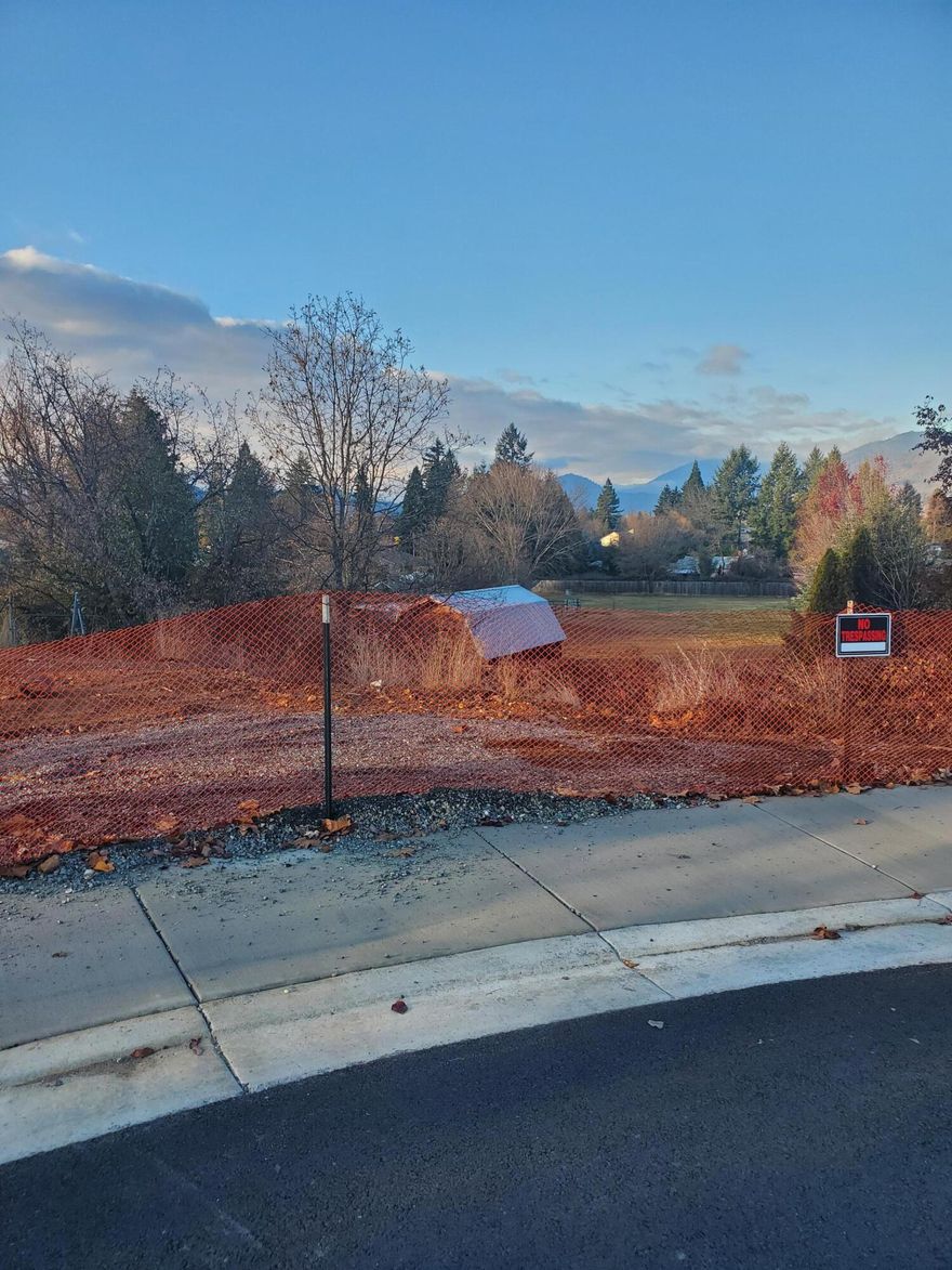 Vacant lot with great views