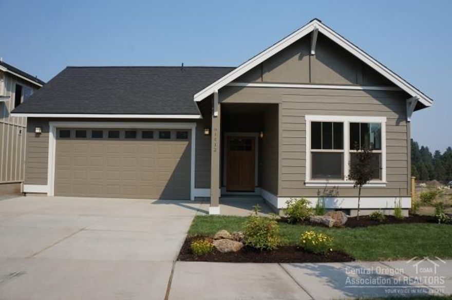 Woodhill Homes Presents Ironstone! Ironstone is a community of 23 spacious home-sites, located in SE Bend. This beautiful new single level home features 3 bedrooms, 2 baths and 1520 SF, a gas fireplace with custom built-ins, a large open great room, spacious owners suite with walk-in closet, slab counter-top in kitchen, and durable manufactured wood floors in main living area. Energy Star Certified! Act now!