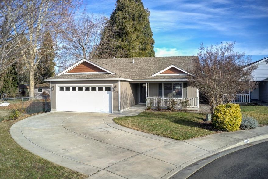 Gorgeous, Nearly Completely Remodeled Home in Fantastic Location * Move-In Ready * End-of-the-Street Location for Extra Quiet & Safety * Open Space Next Door for Extra Privacy * So many upgrades & extras we couldn't begin to list them all. The following items are all new: NEW exterior & interior paint, carpet & vinyl, vanities in both bathrooms, lighting & plumbing fixtures, Stainless Steel appliances in kitchen (includ. refrigerator) +more. Remodeled gas fireplace, HVAC serviced & newly refinished real Oak hardwood flooring. Large master suite w/2 sinks, walk-in closet & walk-in shower. Large kitchen w/freshly painted cabinets, granite countertops, new sink & large granite-covered island. Tons of extra parking +RV spot perfect for RV or boat. Vaulted ceilings. Fully-fenced back yard w/gate. Beautifully landscaped front & back yards w/timed sprinklers. Attached 2-car finished garage, inside laundry +more. Bring your buyers to this home, they will love it.