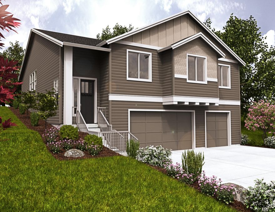 Welcome to Quail Run! A 
gorgeous community overlooking the Eagle Point Golf Course with views of the Table Rocks and surrounding mountains!! Home set to break ground April, 2025; still time to get in and make you own selections! Only one set of stairs away from this brilliant single level living home! This 1,998 square foot plan features four full bedrooms with two bathrooms, spacious laundry room, and walk in pantry.  Mornings are a piece of cake with three bedrooms sharing a full bathroom with double sinks. Enjoy coffee in the dining nook overlooking the backyard, or step outside yourself with quick patio access. The open great room and kitchen make it a perfect home for entertaining family and friends.  Floor plans are computer generated and actual construction may vary. Pricing, dimensions, exteriors and specifications are subject to change. Plans and finishes vary from one neighborhood to another.