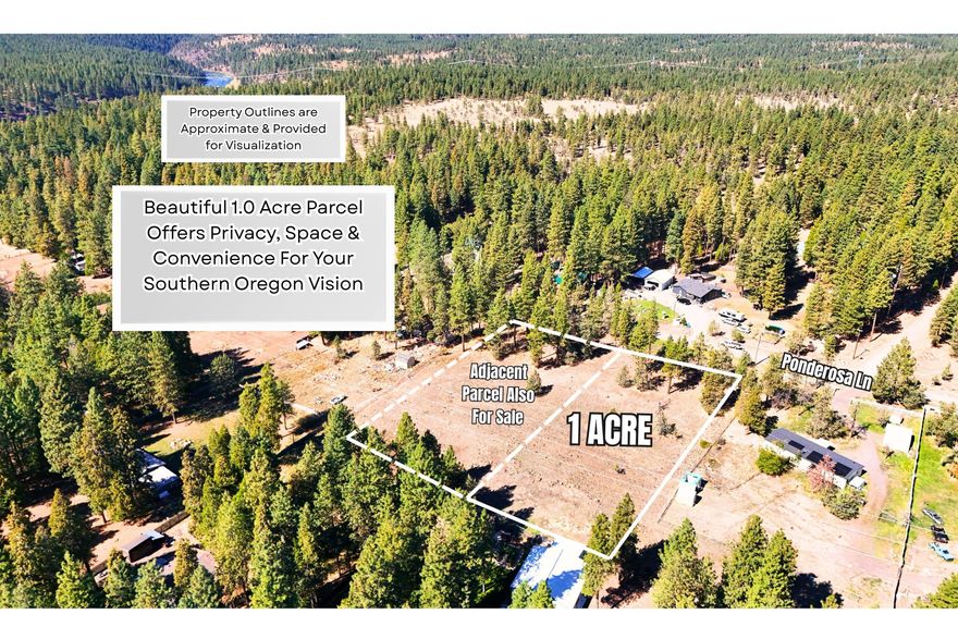 Build-Ready 1.03 Ac Lot in Established Klamath County Neighborhood. Discover the ideal canvas for your dream home or investment property. This parcel in the Klamath River Acres Subdivision offers a flat, rectangular layout with excellent road frontage (approx. 146 feet) and easy access for development. Zoned R2, it supports a variety of residential uses, including site-built or manufactured homes, and light agriculture or accessory structures. Enjoy a peaceful, rural setting with scattered trees, open build areas, and no flood or wetland restrictions. Nearby parcels are already developed, suggesting electric service is available. Clean, quiet, and development-friendly, this property is perfectly suited for a custom home, vacation retreat, or long-term hold. Located about 15 miles from Klamath Falls, you'll have access to shopping, healthcare, schools, and recreation all while enjoying the privacy of a rural neighborhood. Can be purchased with lot 7, the adjacent lot, MLS#220210432.