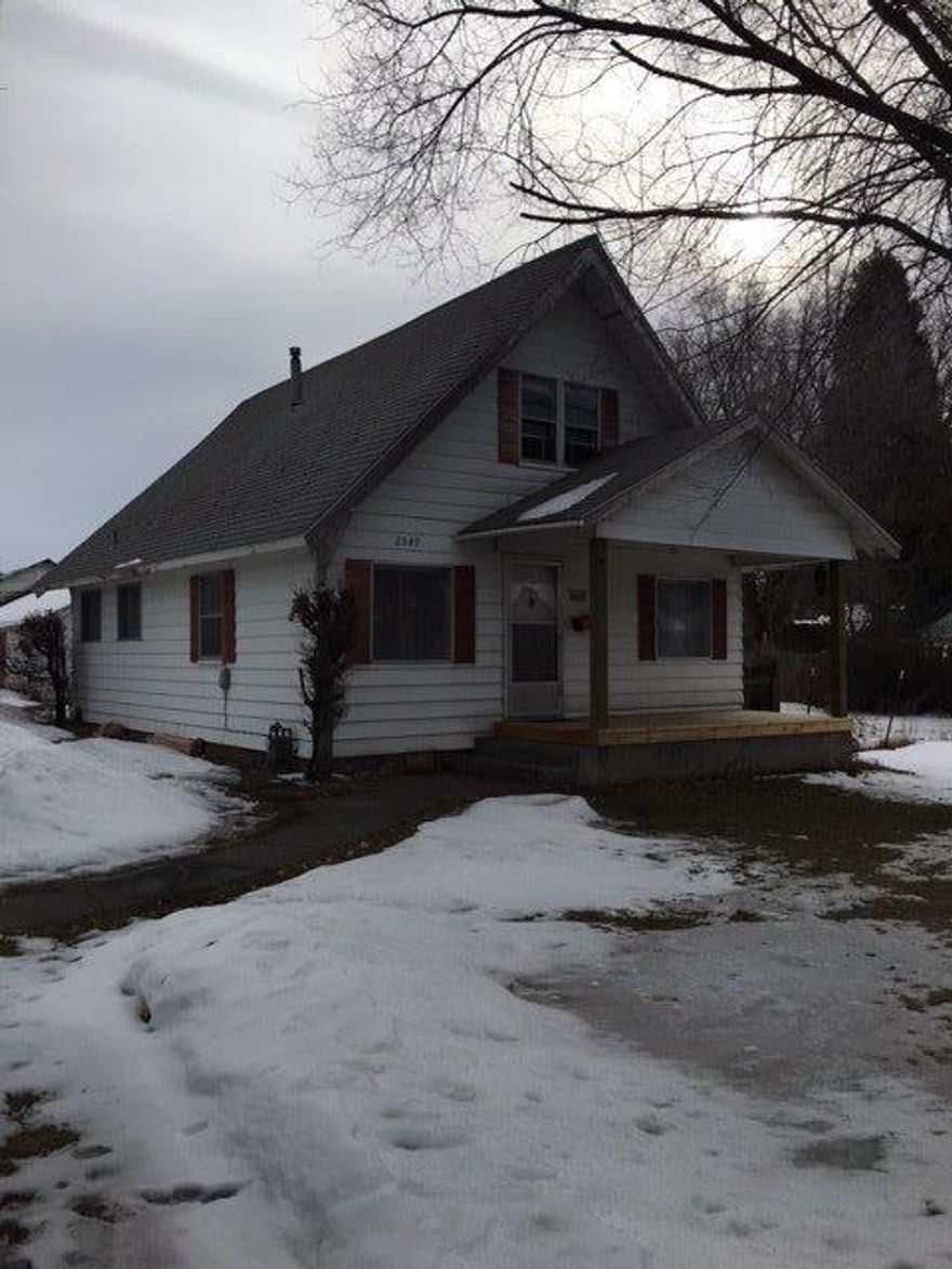 Three bedrooms, one totally upgraded full bath and one half bath. Great home situated on .71 acre complete with shop and small barn, could be perfect for that 4-H animal.