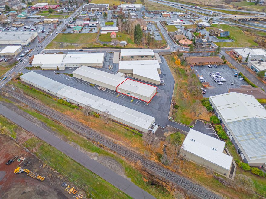AVAILABLE NOW - 8,125 SF of Versatile Industrial Space in Ashland, OR!
Conveniently located just off I-5 in the well-established IPCO Commercial Properties industrial park, this flexible E-1 zoned property offers excellent access and high visibility. With 8,125 square feet of usable space, it's ideal for a variety of commercial uses including warehouse, light manufacturing, office, retail, and service operations. Position your business for success in one of Ashland's key industrial hubs. Don't miss this opportunity—contact us today for a private showing!