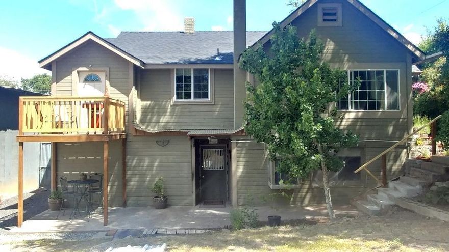 Beautifully updated kitchen with custom cabinets, granite counters and tile floors. new flooring throughout. Beautiful coffered ceilings in bedrooms. Updated electrical, new deck, new roof. Downstairs there is the potential for two additional bedrooms, family room, and a bath. Some of the framing is in, could also be a in-law suite with private entrance, lots of possibilities. Huge 25X33 mechanics dream shop, includes hydrolic lift.