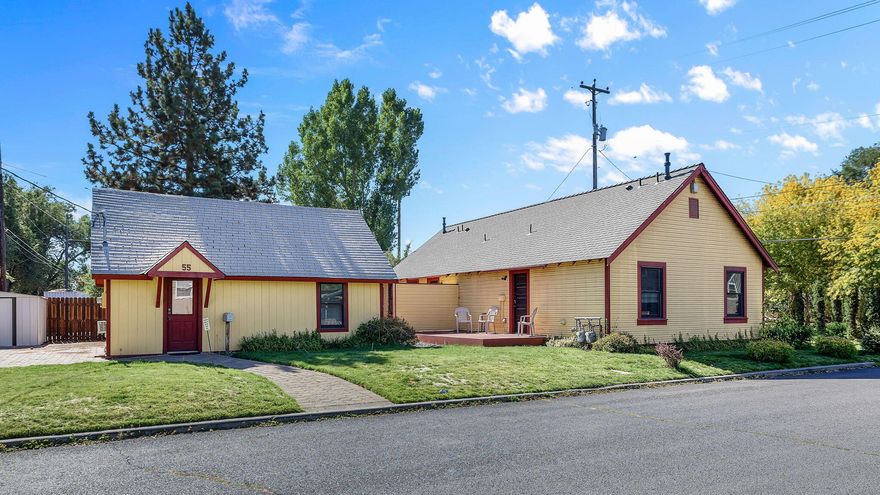 Investment opportunity with 3 transferable Short Term Rental permits on one Tax lot.  Unlimited options and opportunities with this unique duplex with separate cottage.  Excellent location with walkability to Downtown Bend, Box Factory and Old Mill.  Commercial General zoning allows for multitude of options.  Includes all furnishings and appliances.