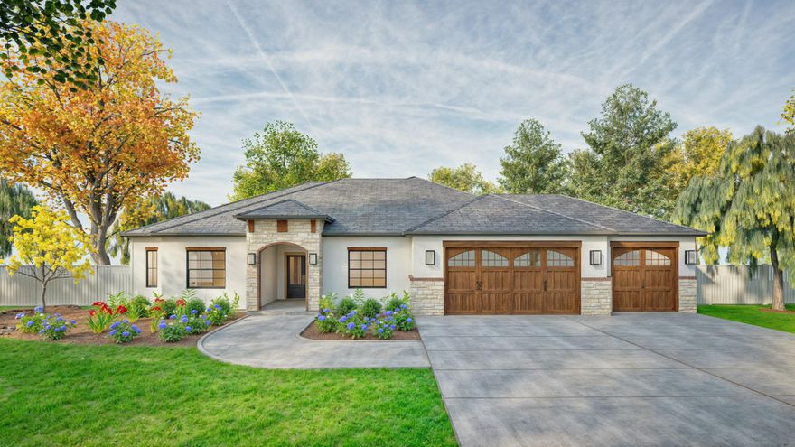 Beautiful 4bed/2.5bath/3-car garage custom home located on extra-large lot in established East Medford neighborhood. This Rispoli Signature home features Energy Trust certification, 10-year RWC home warranty, and 100% Hardie siding & trim. Amenities include a spacious kitchen w/large bkfst island & large walk-in pantry, adjoined laundry room, coffered ceiling in living & oversized master bedroom, dual vanity master bath layout w/towel bar warmer, arched entry soaker tub & sep shower, home office or 5th bedroom smart thermostat, tankless water heater, baseboards & custom trim throughout, full backsplash & quartz countertops, s/s gas appliances w/double oven & pot filler, lifetime warrantied/customized cabinetry, electric fireplace w/ custom designed built-ins, fully finished & insulated garage w/WiFi opener, & so much more. Buyer can select colors, finishes, and elevation. Completion 6-8 months after issuance of building permit.