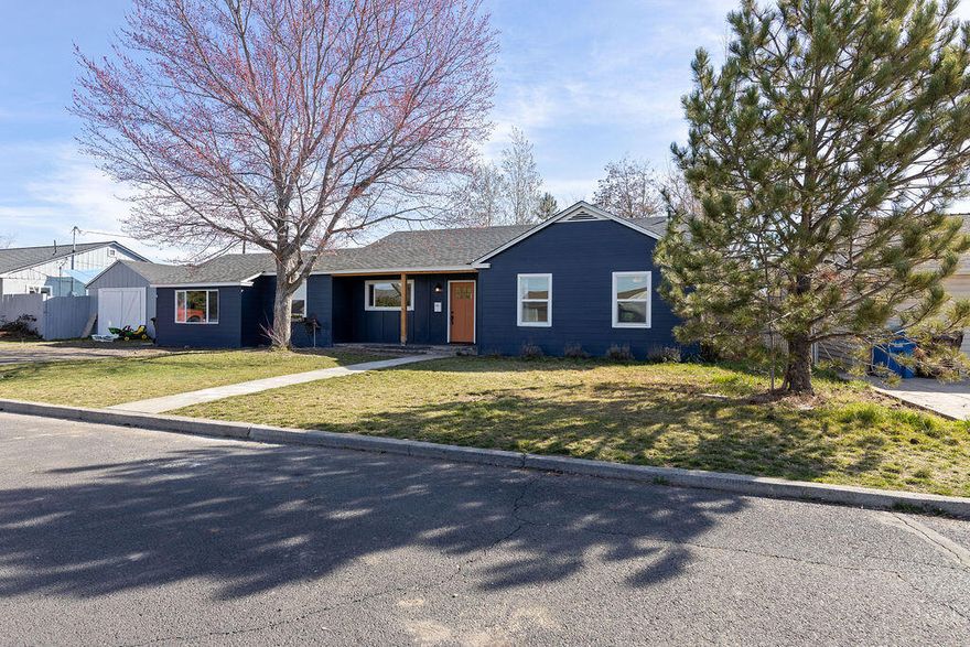 Welcome to this charming 4 bedroom, 2 bath updated with modern farmhouse style. Located in the desirable Prineville Heights neighborhood. Boasting 1,699 square feet of living space on an expansive 8,712 square foot lot, this residence is bathed in natural light and offers a serene atmosphere.
The primary bedroom is thoughtfully separated from the secondary bedrooms, providing privacy and tranquility. Updated to perfection, the farmhouse-style kitchen features butcher block counters, stainless steel appliances, a farm sink, and an adjacent dining area.
Both bathrooms have been tastefully updated, adding a touch of modern elegance to this delightful home. Outside, the spacious lot offers endless possibilities for outdoor enjoyment, whether it's gardening, raising chickens, or sitting under the mature trees.
Don't miss this opportunity to own a beautiful home in a sought-after location, offering the perfect blend of comfort and style. Schedule your showing today!