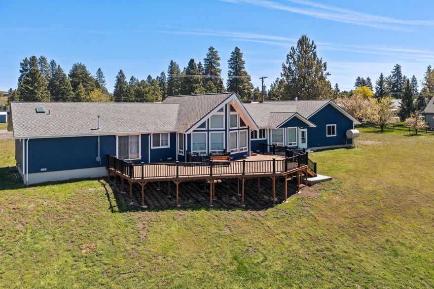 This stunning 3-bed, 3-bath, 2,600 sq. ft. home sits on 1.2 acres along the shores of Agency Lake, offering breathtaking views, modern comforts, and exceptional craftsmanship. The open living area features vaulted ceilings, hardwood floors, and floor-to-ceiling bay windows, framing panoramic lake and mountain views. The custom kitchen boasts oak cabinetry, Corian countertops, and modern appliances. The master suite offers deck access, an en-suite bath, and a walk-in closet. The expansive deck is perfect for enjoying sunrises, sunsets, and wildlife. The oversized garage/workshop includes a full bath, storage, and a piped air compressor system. Modern amenities include tankless water heaters and reverse osmosis filtration. Close to Crater Lake, Wood River Wetlands, and top fishing, hunting, and boating destinations, this waterfront escape offers the perfect blend of luxury and outdoor adventure. *Motivated Seller*