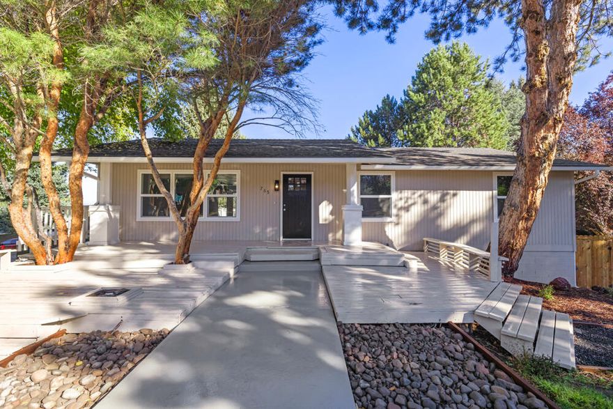 This home is a must see! Completely redone top to bottom and move in ready.  Open floor plan with abundant natural light, on a large corner lot in a great neighborhood! 4 bedrooms, 3 baths, with double primary!  Put your tools away, this home has ALL NEW roof, furnace, windows, doors inside and out, paint inside and out, floors and carpet, kitchen cabinets, counter tops, dishwasher, cooktop, oven, microwave, bathroom showers, tubs, vanities, sinks, and updated landscaping and fencing.  Enjoy soft close drawers and cabinets throughout the home. Two large storage sheds for all your seasonal items. Don't miss your opportunity to own this beautiful home! '' Please note some photos have been virtually staged.''