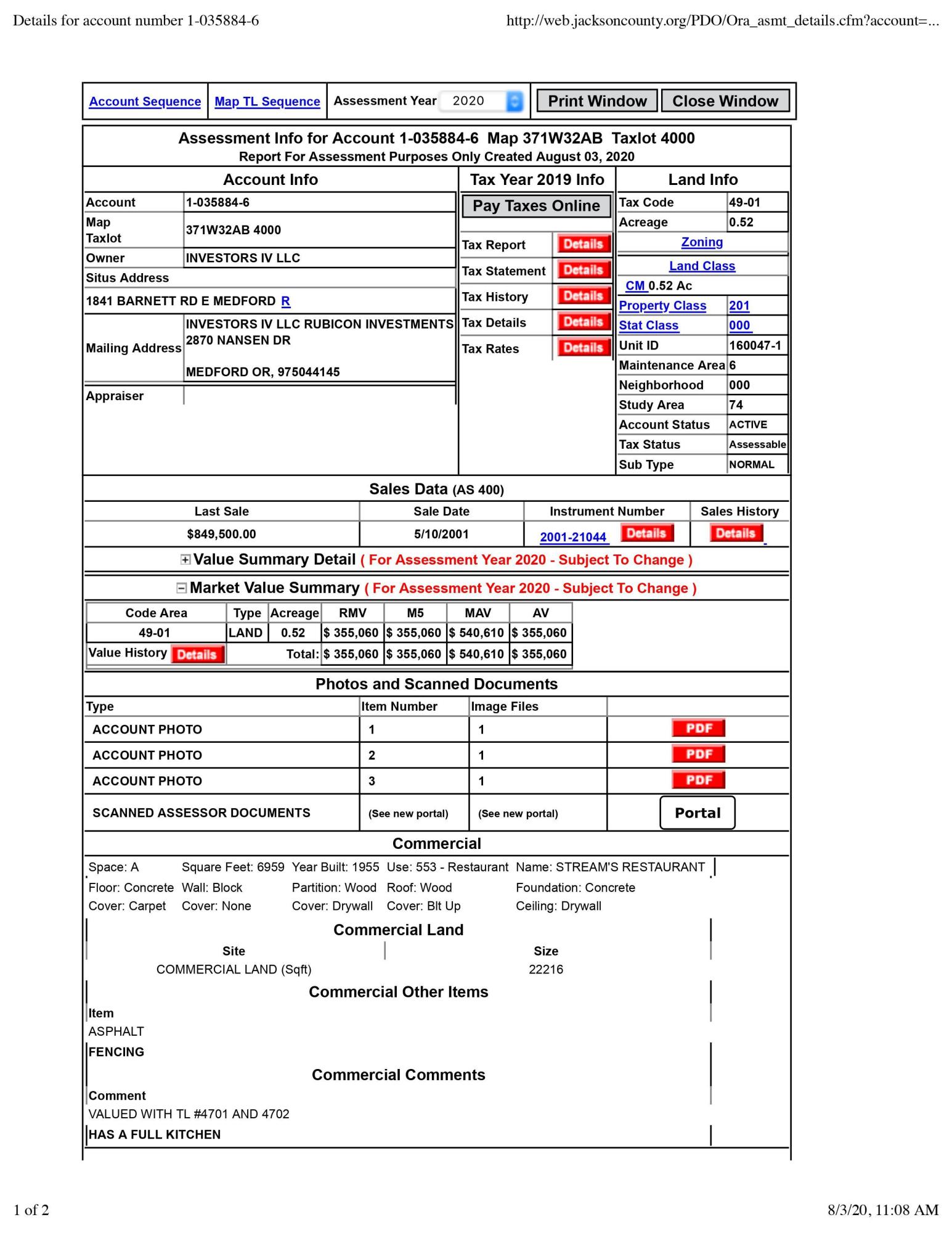 Main image without alt text